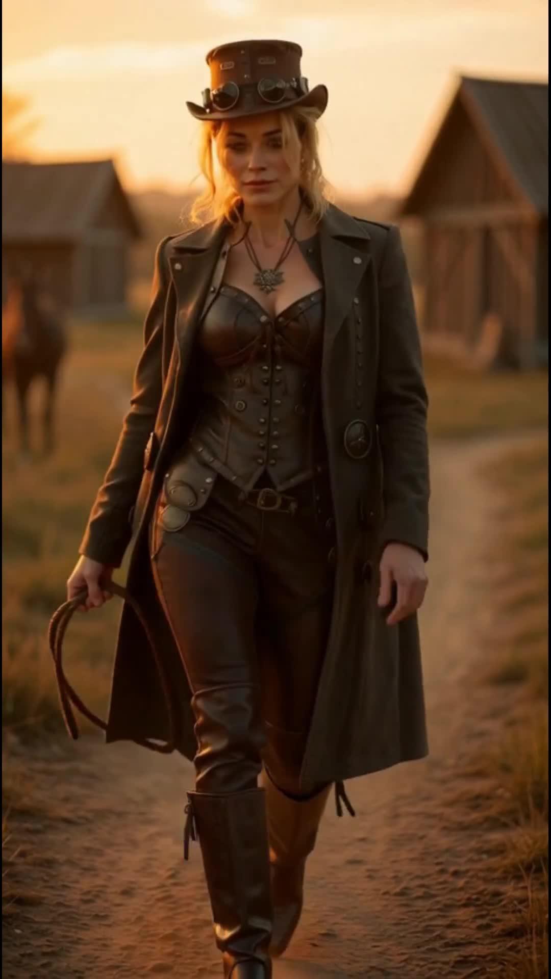 Can a steampunk dreamer tame the wild frontier?
