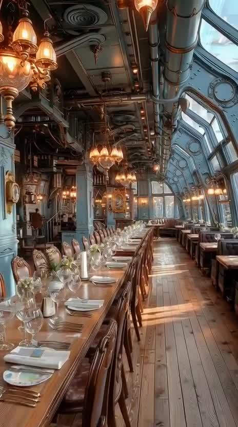 Le Banquet de Laiton : À l'intérieur des restaurants Steampunk de Vapeur et de Rouages