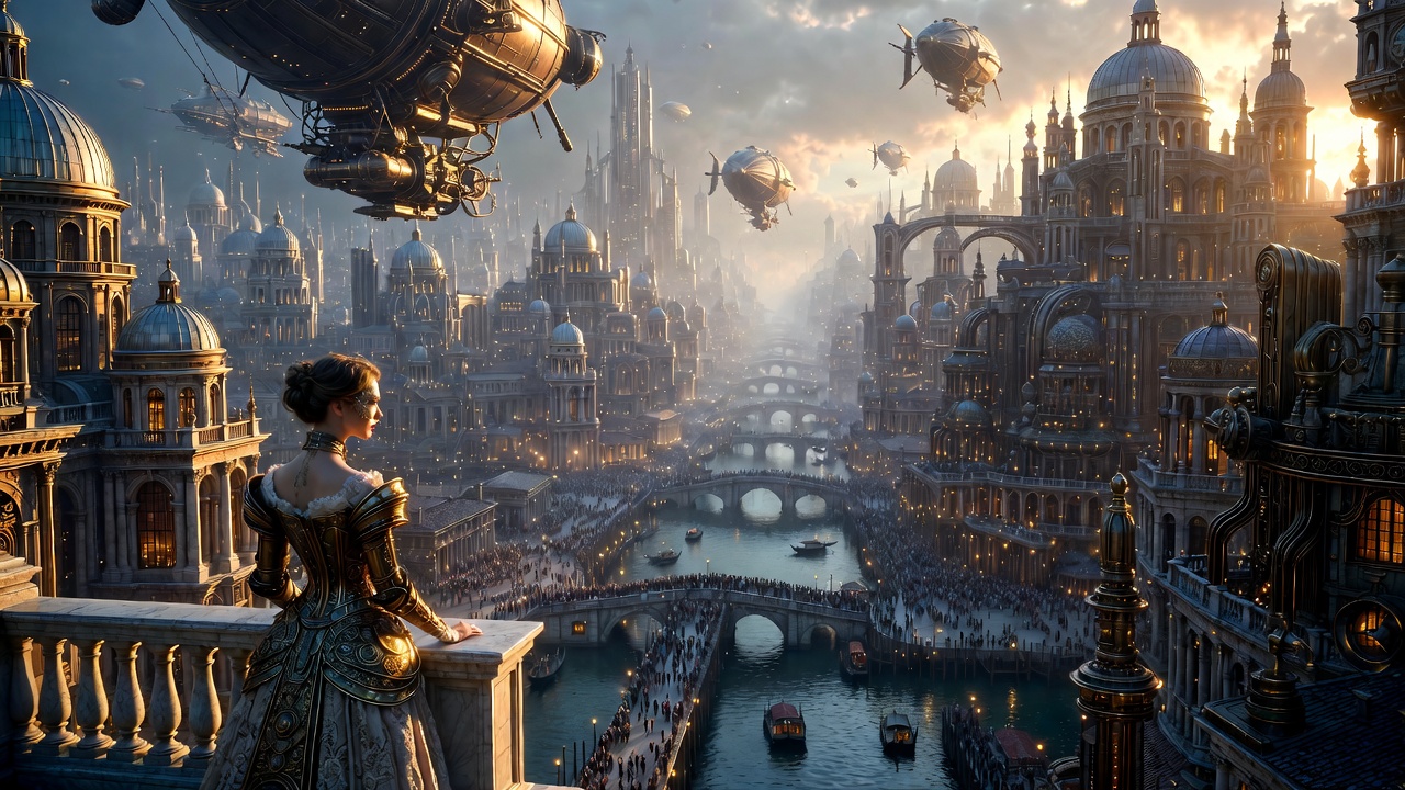 Ville steampunk