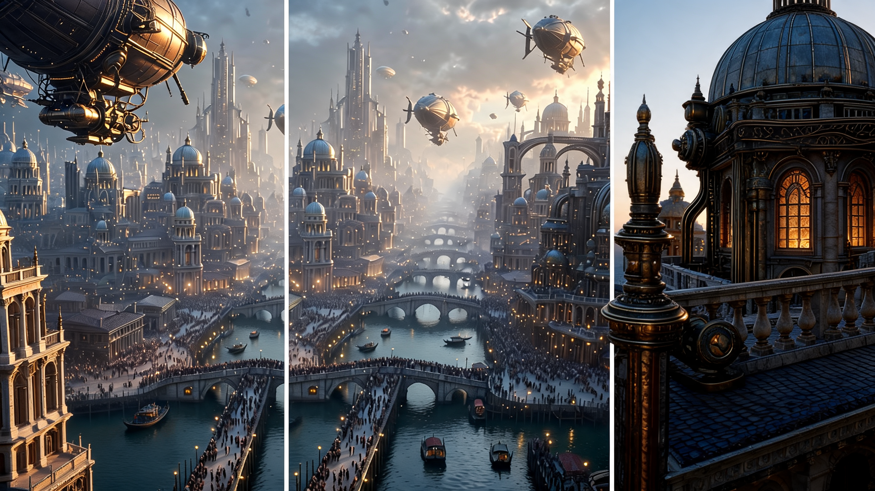 Ville steampunk