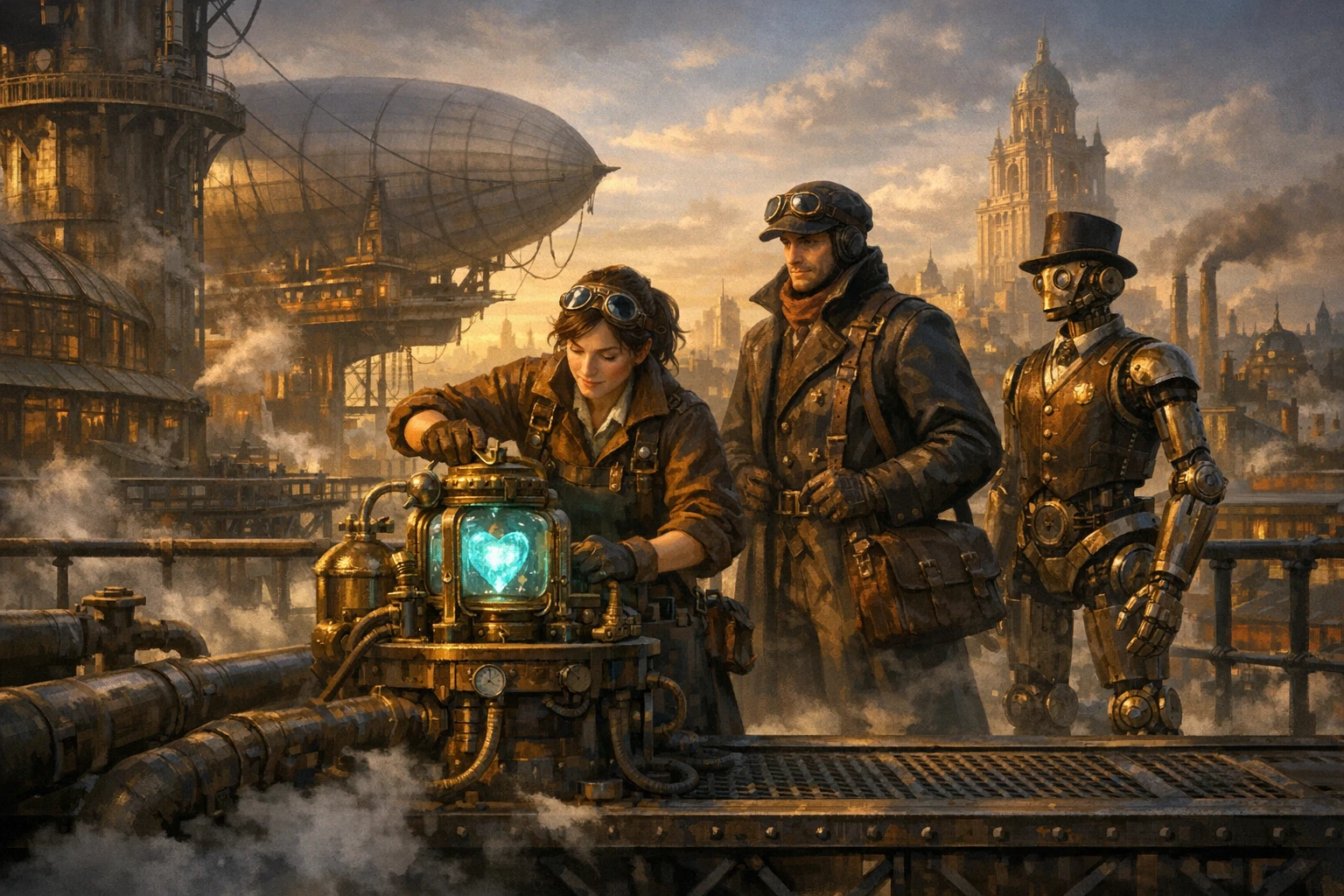 Les Cieux de Fer de Valdoria | Steamunk Legends