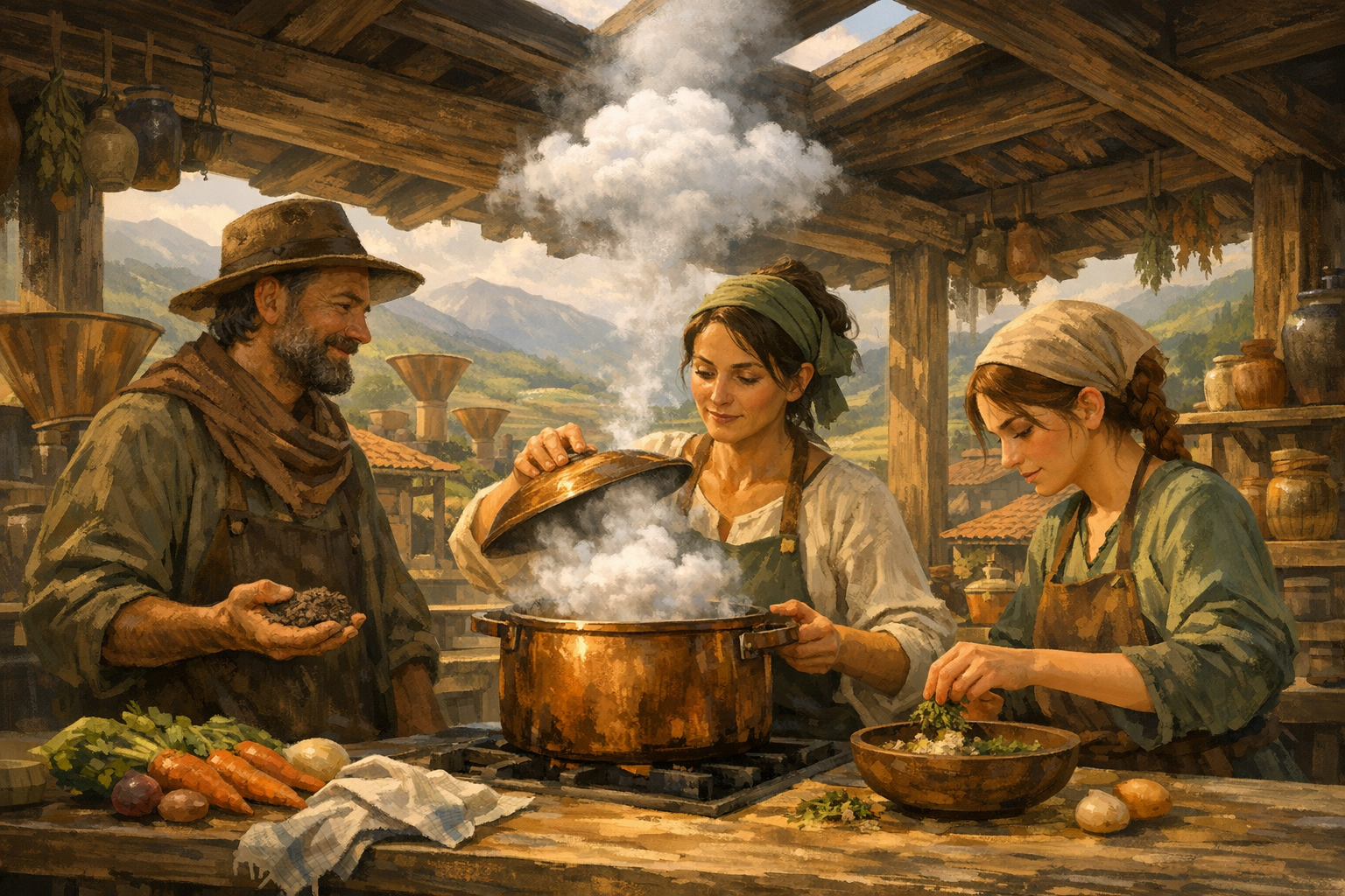 Velmora, les cuisines du ciel